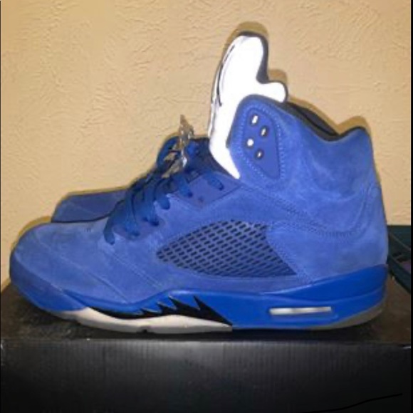 suede blue 5s